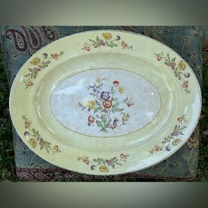 Vintage Paden City serving platter